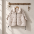 Sieviešu veste ar adītu plecu daļu – One Size